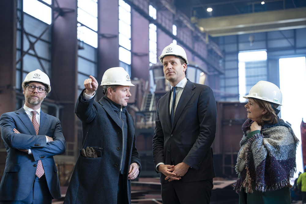 Minister Karremans lanceert project robotisering scheepsbouw in de Drechtsteden