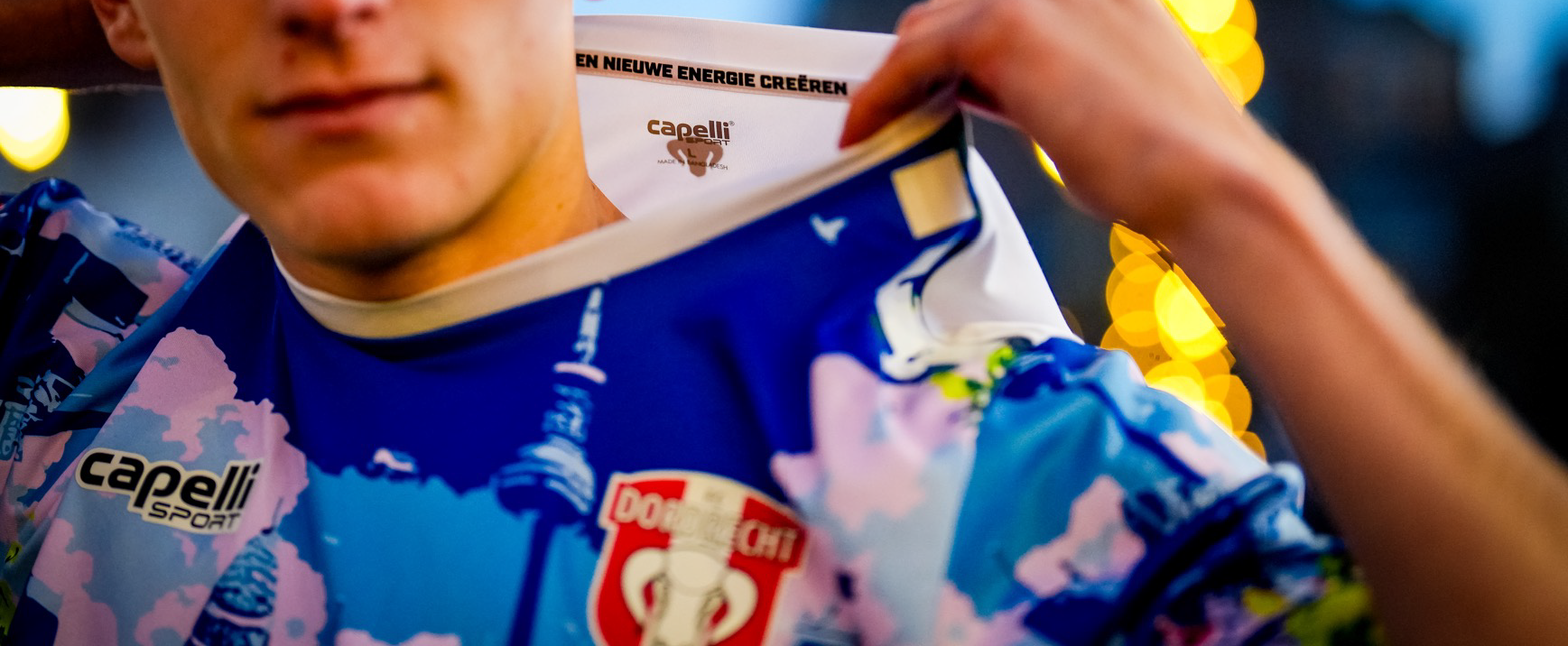 Op de foto Daniel van Vianen (FC Dordrecht speler)