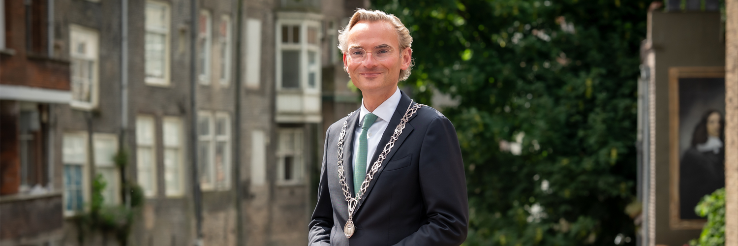Burgemeester van Dordrecht en regiovoorzitter van Smart Delta Drechtsteden Nanning Mol