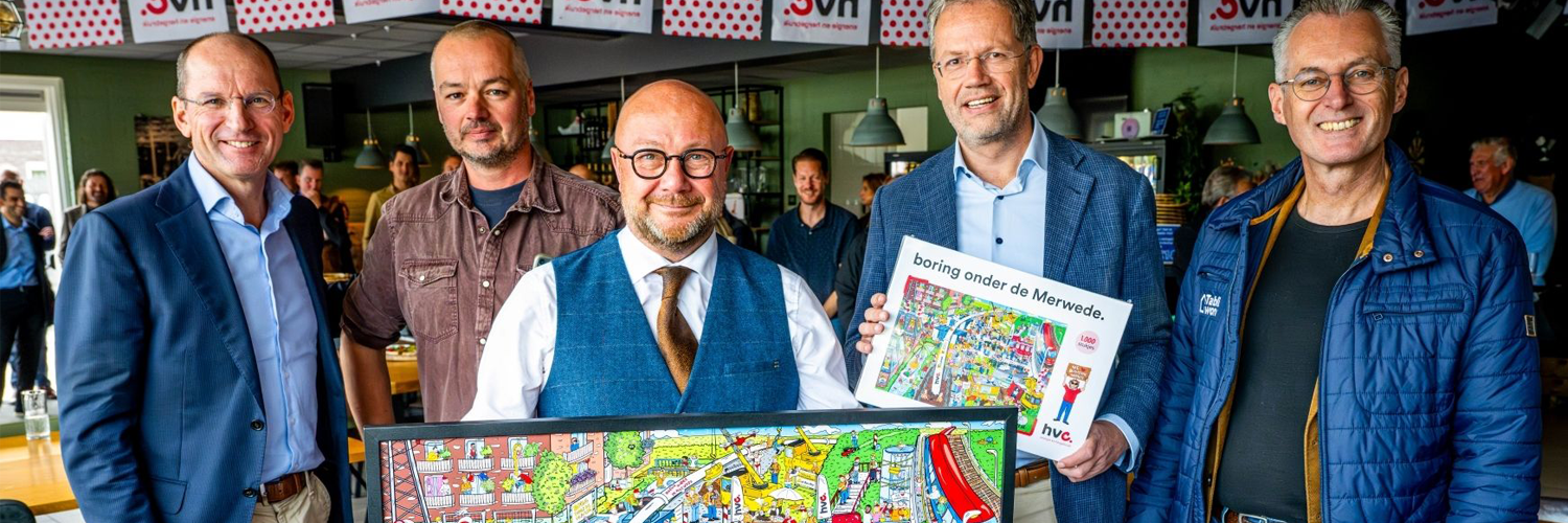 HVC en gemeente Sliedrecht bij viering warmtenet 100% aardgasvrij