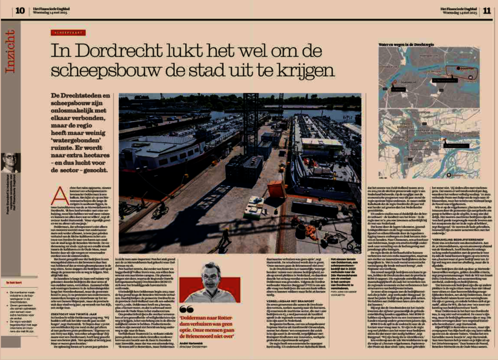 Artikel FD Artikel FD maritieme maakindustrie regio Drechtsteden