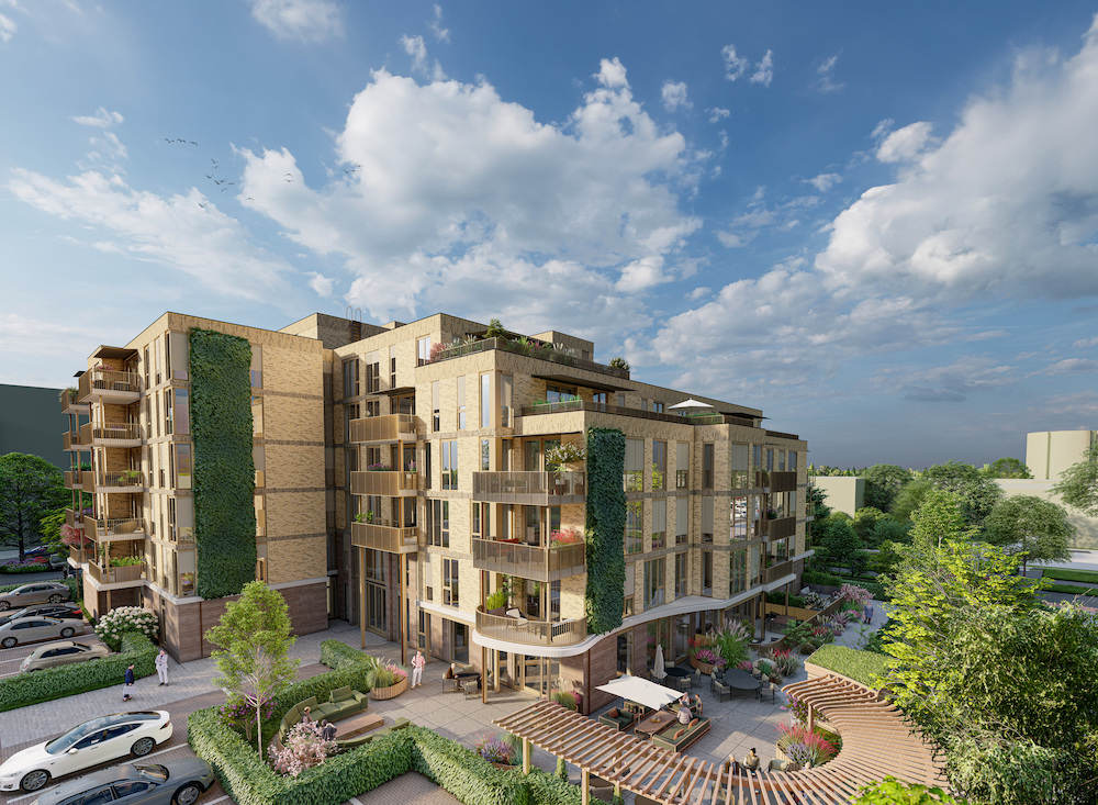 Sfeerimpressie van koopwoningen Blooming Zwijndrecht