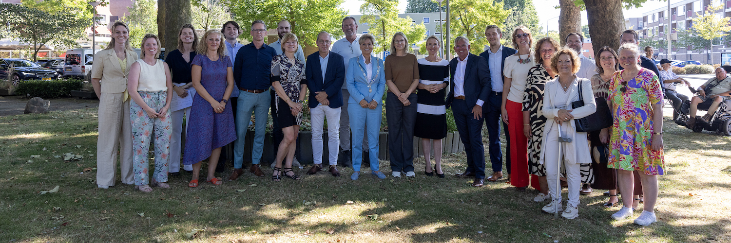 Werkbezoek met twee ministers in Crabbehof Dordrecht