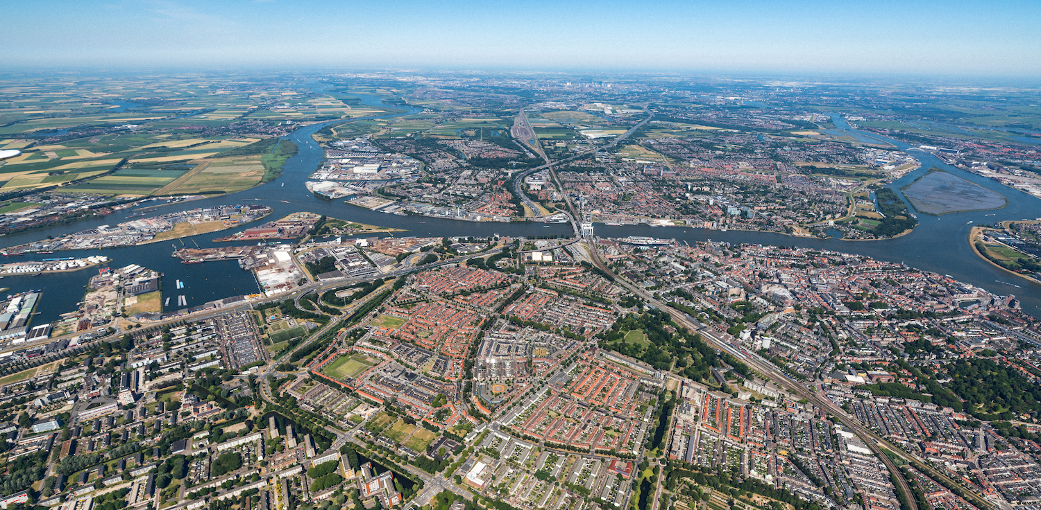 Luchtfoto Smart Delta Drechtsteden