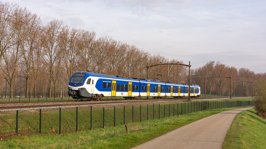 Een sprinter van de NS 