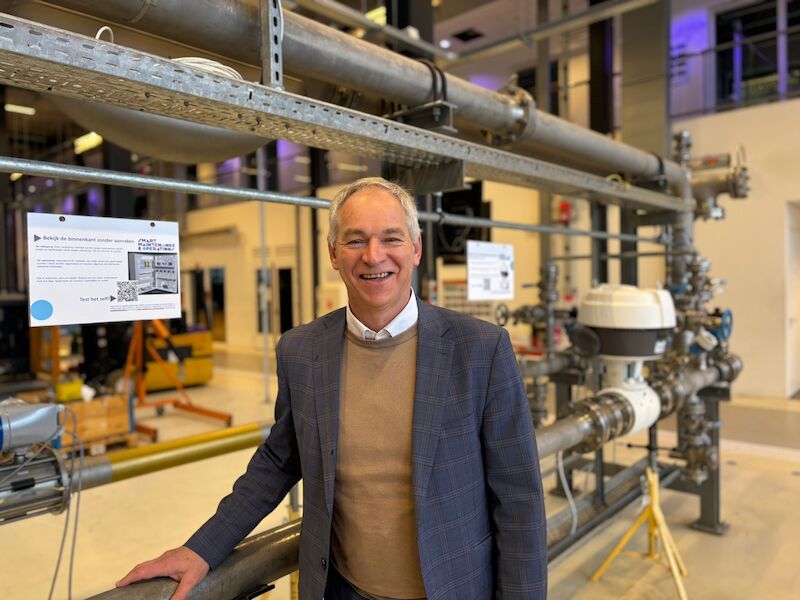 André Boer van Hi Delta in de Duurzaamheidsfabriek