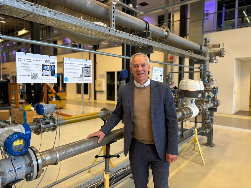 André Boer van Hi Delta in de Duurzaamheidsfabriek